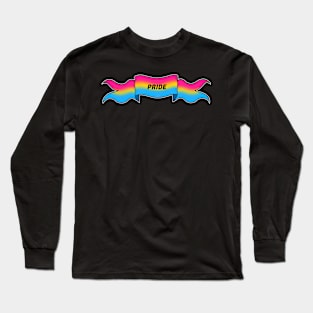 pansexual pride banner Long Sleeve T-Shirt